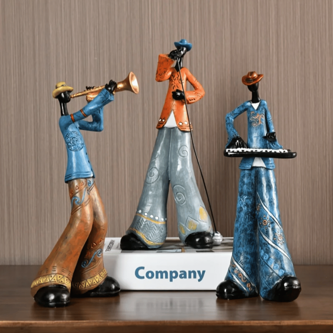 The Merengue Five Figurines