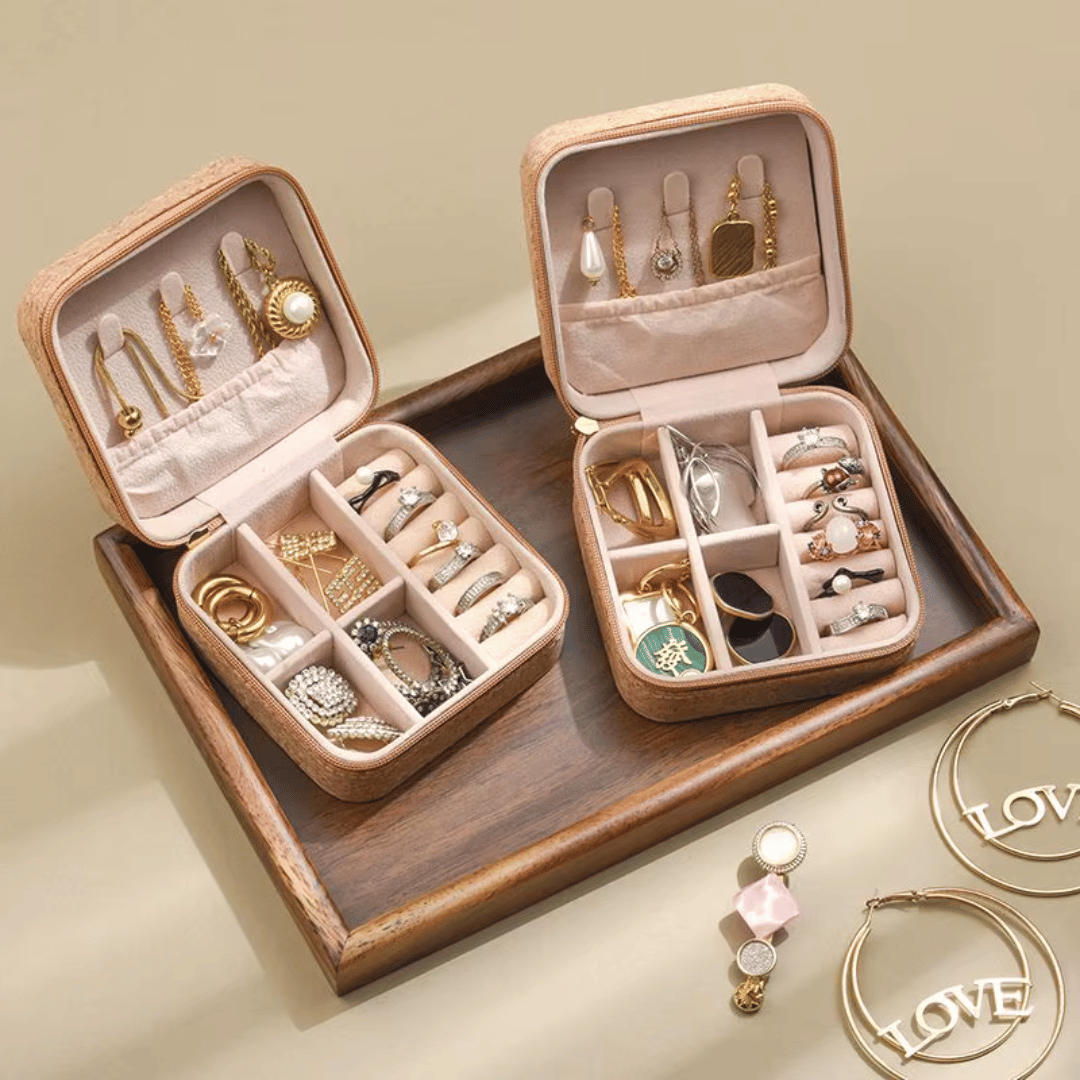 Artisan Cork Jewelry Box