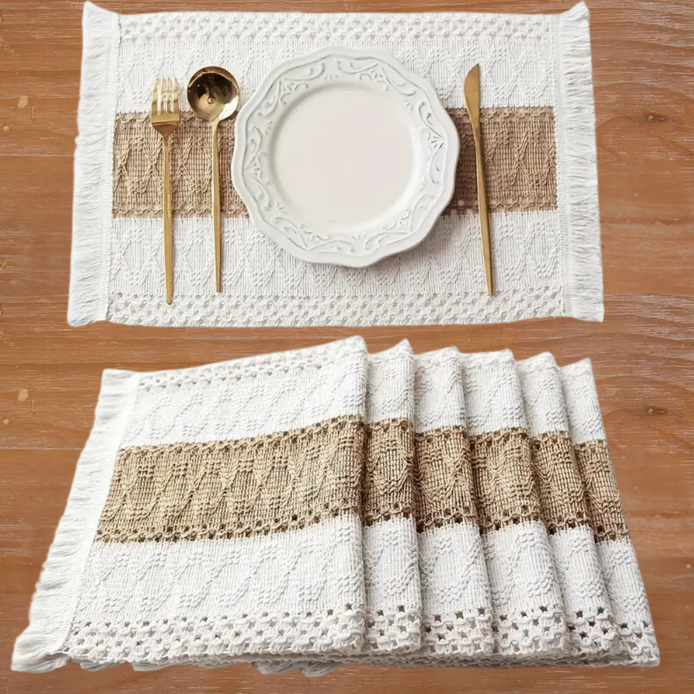 Boho-Style Table Placemats