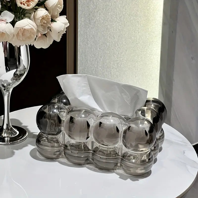 Bubble Tissue Box Holder