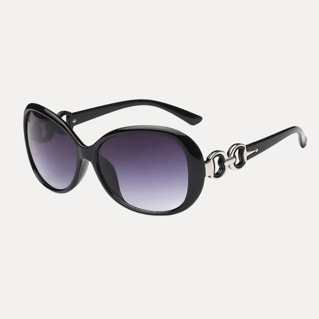 Carla Retro Glam Oversized Sunglasses