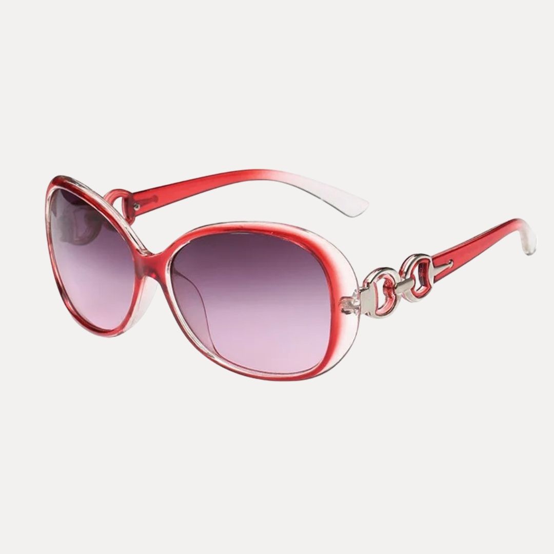 Carla Retro Glam Oversized Sunglasses