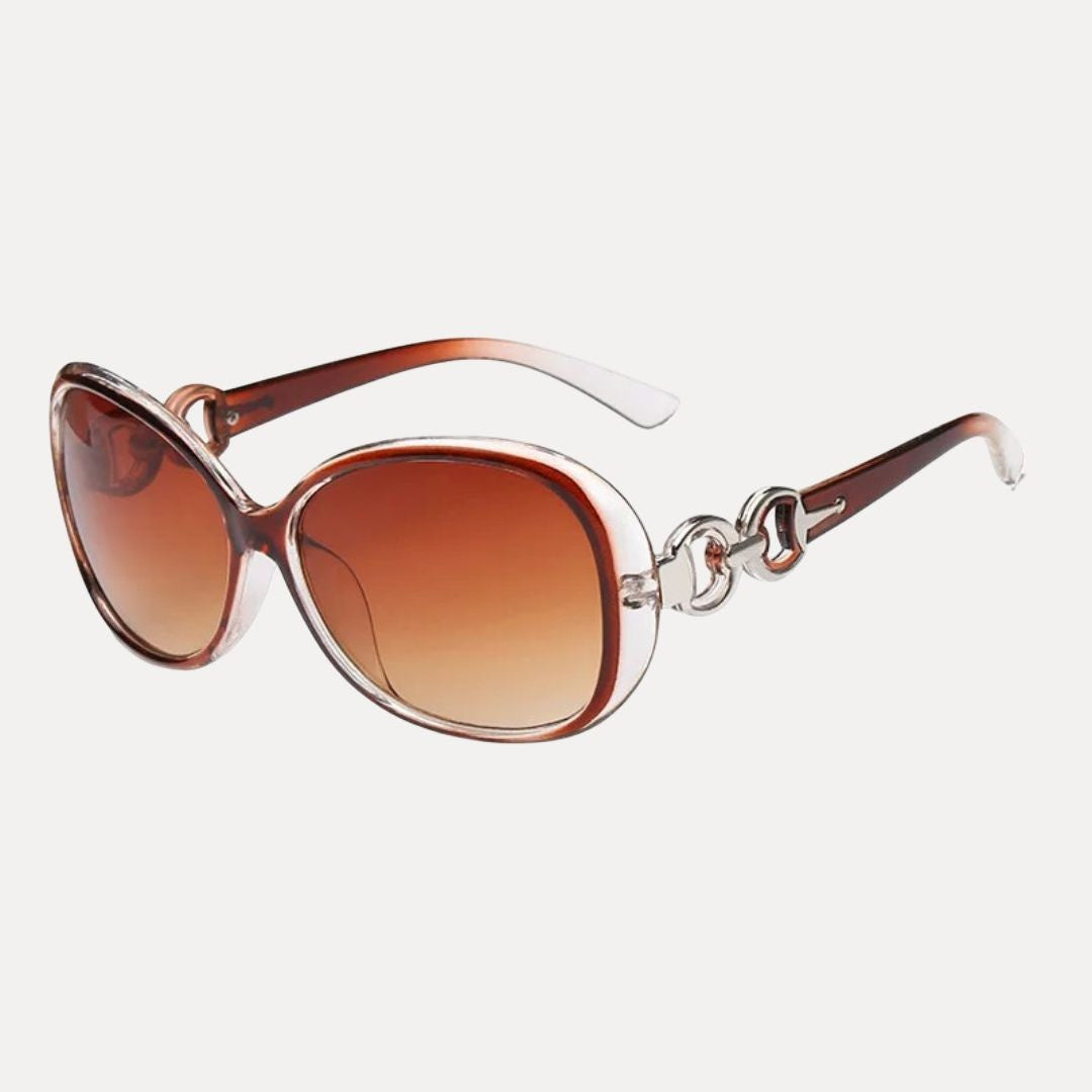 Carla Retro Glam Oversized Sunglasses