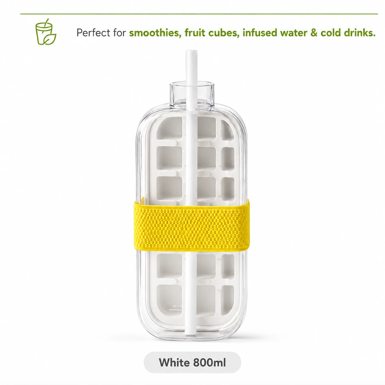 IceDrop – 2-in-1 Ice Cube Tray & Drinking Bottle