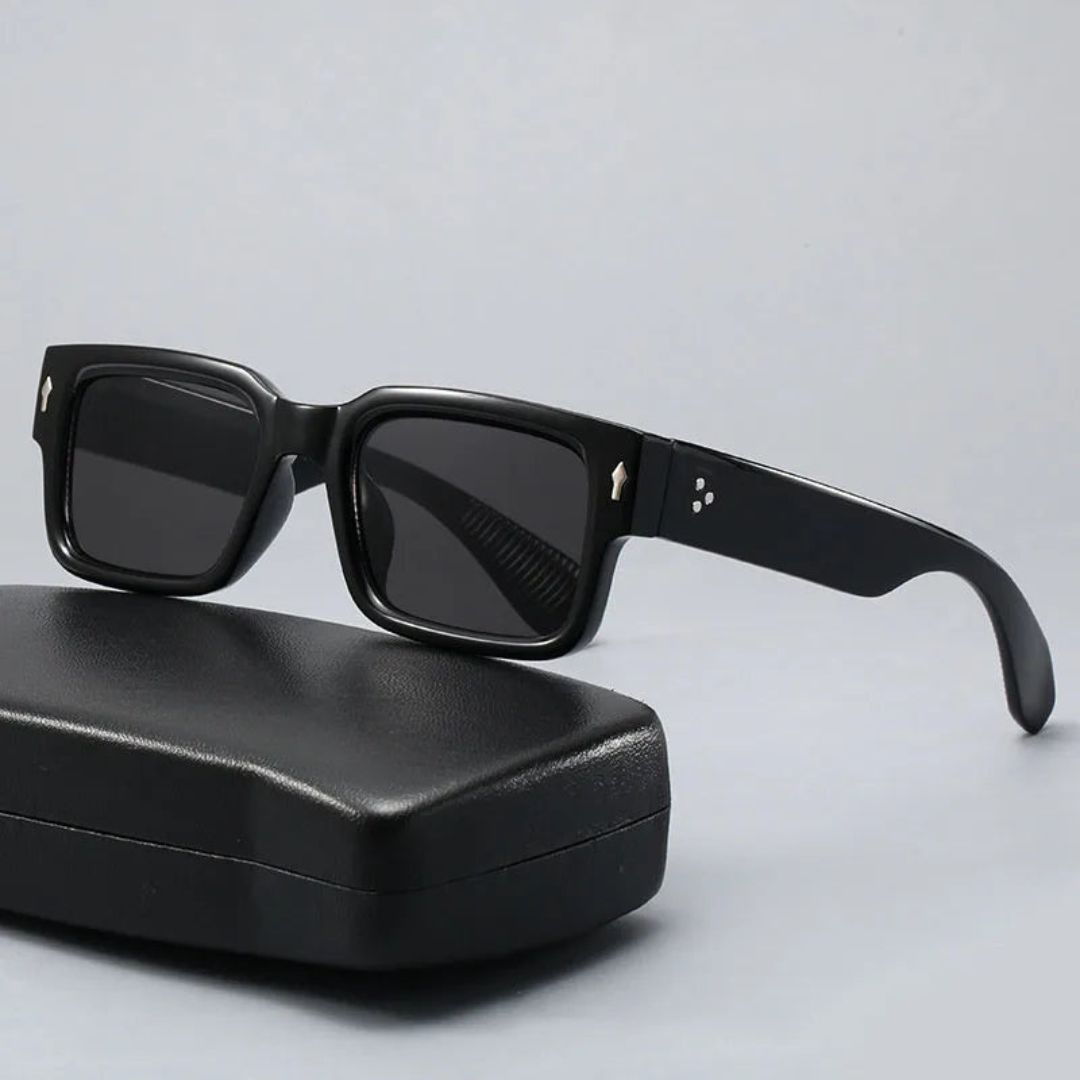 Damon Two-Tone Square Sunglasses