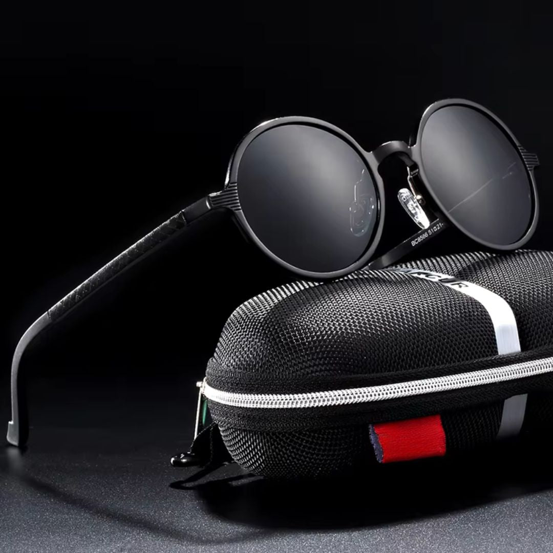 Gary Polarized Round Sunglasses