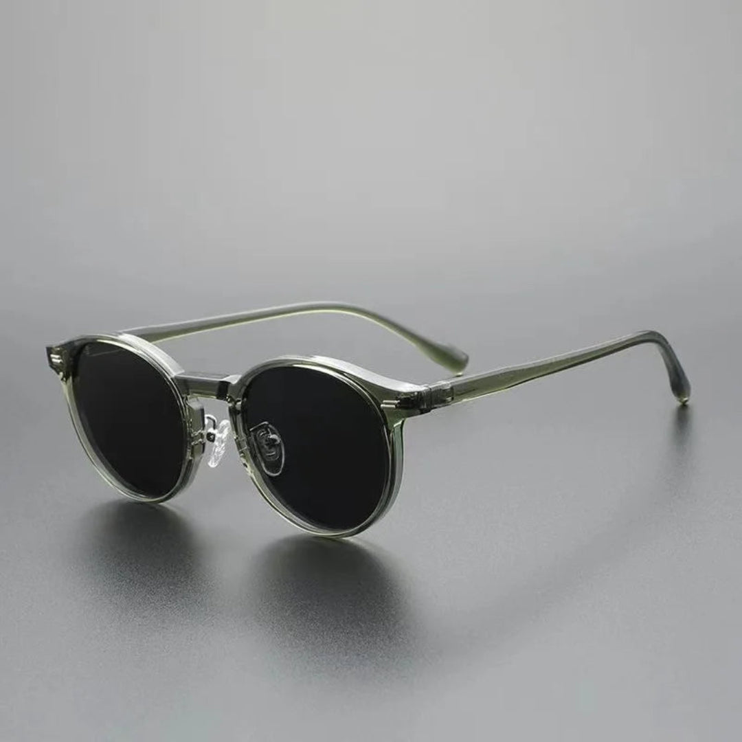 Harbor Retro Round Sunglasses
