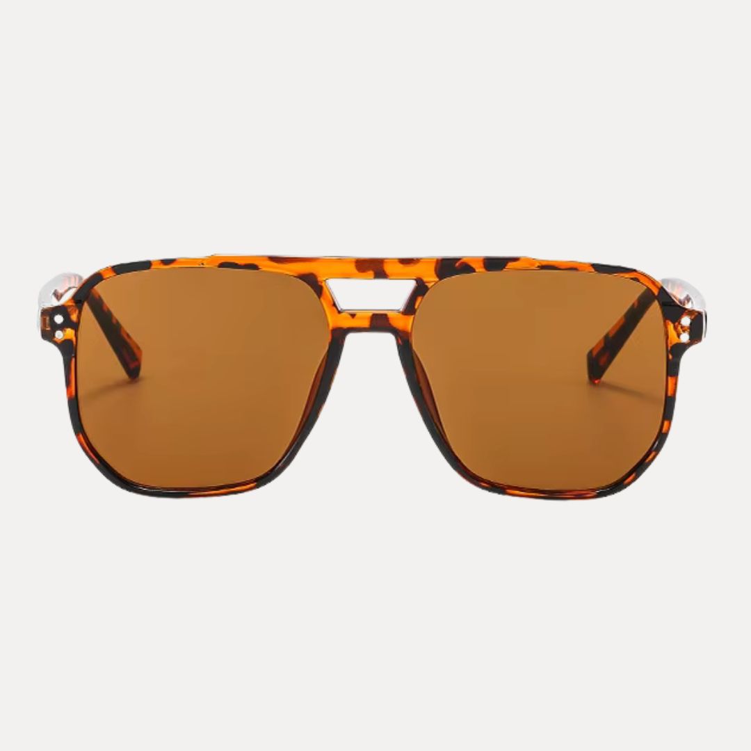 Isla Retro Luxe Square Sunglasses