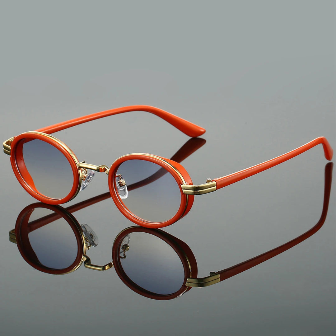 Luna Vintage Round Sunglasses