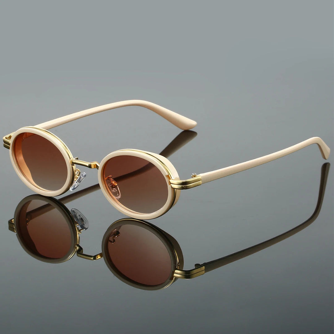 Luna Vintage Round Sunglasses