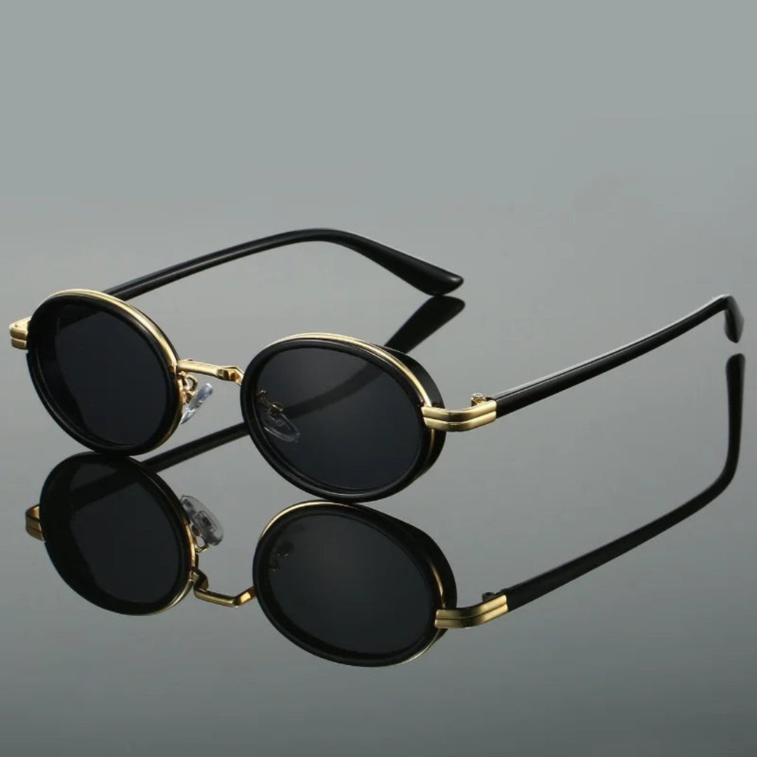 Luna Vintage Round Sunglasses