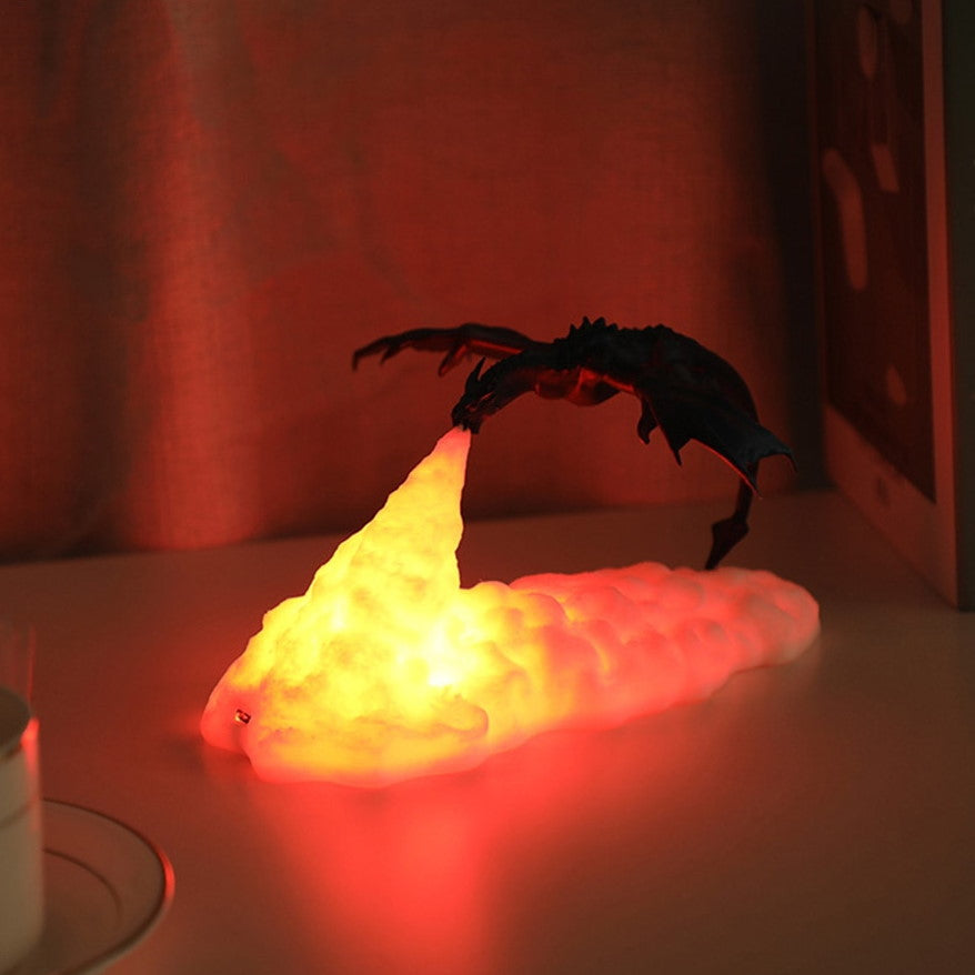 Spider and glowing web on a table with a red curtain background