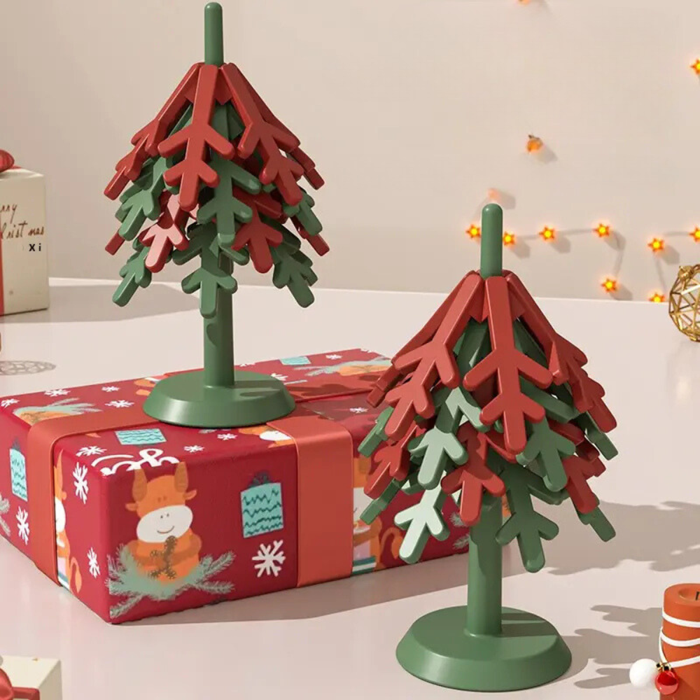 Christmas Tree Silicone Coasters