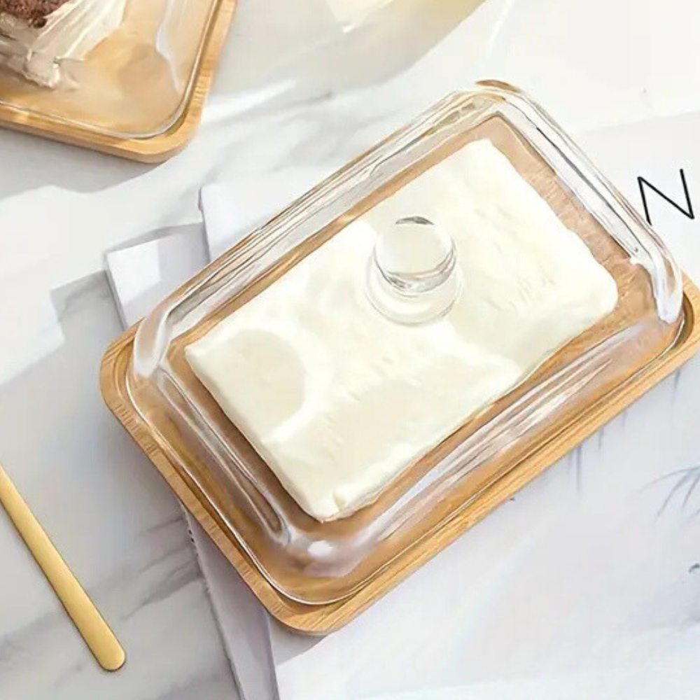 Glass Butter Dish