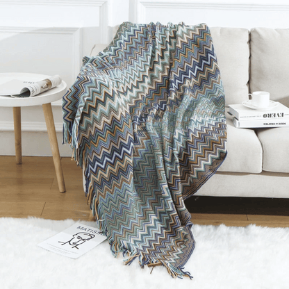 Marbella™ Boho Tassel Throw Blanket