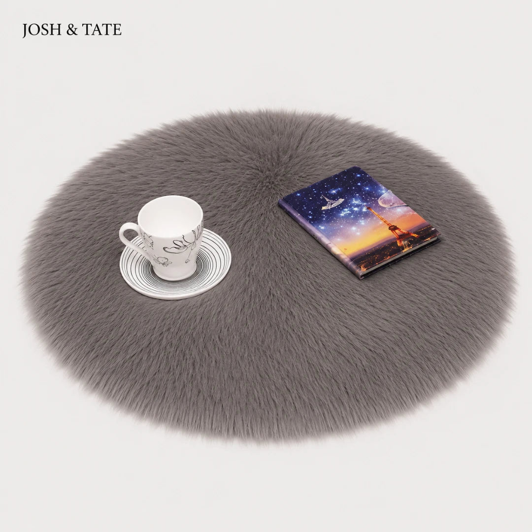 SoftRound™ Faux Fur Accent Rug