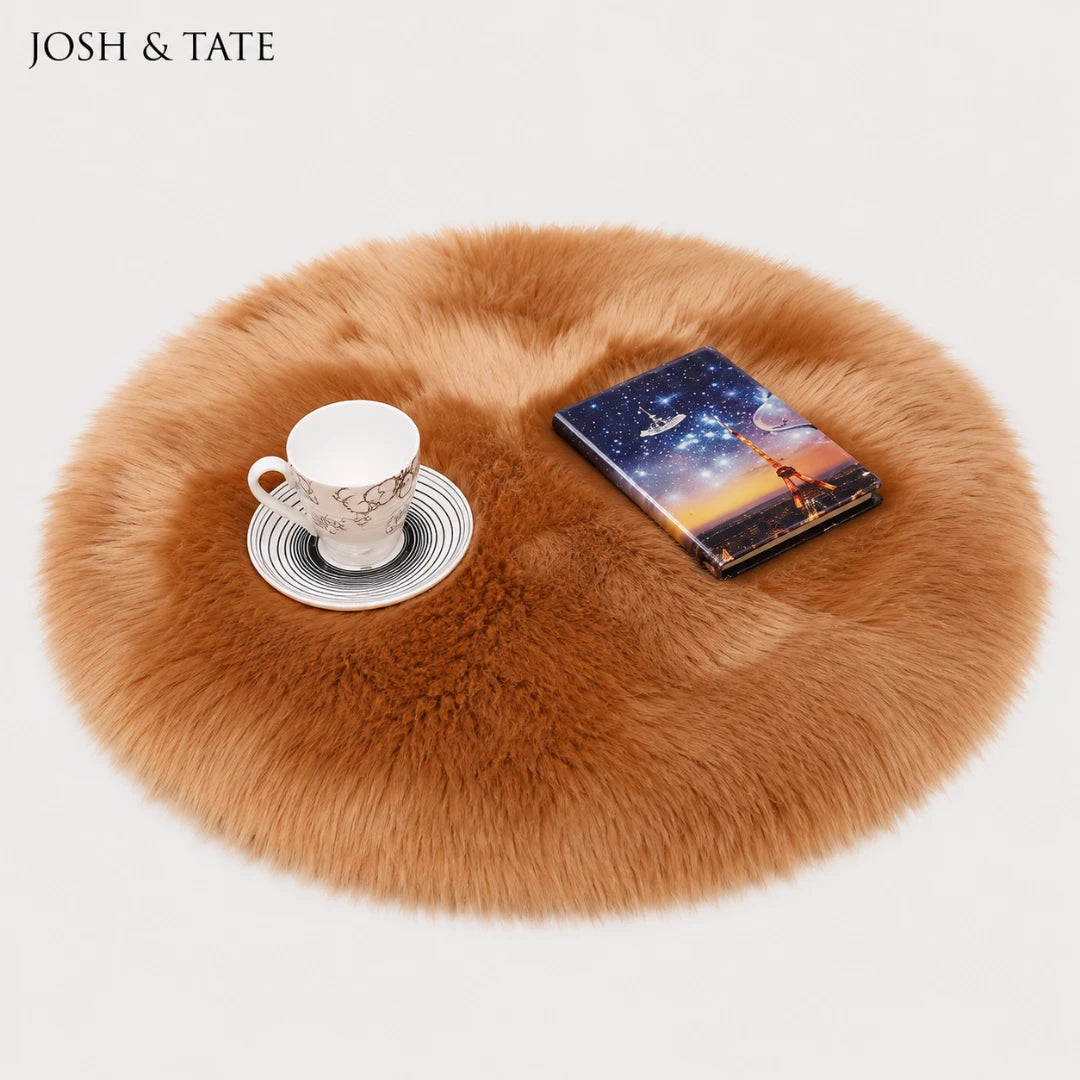 SoftRound™ Faux Fur Accent Rug