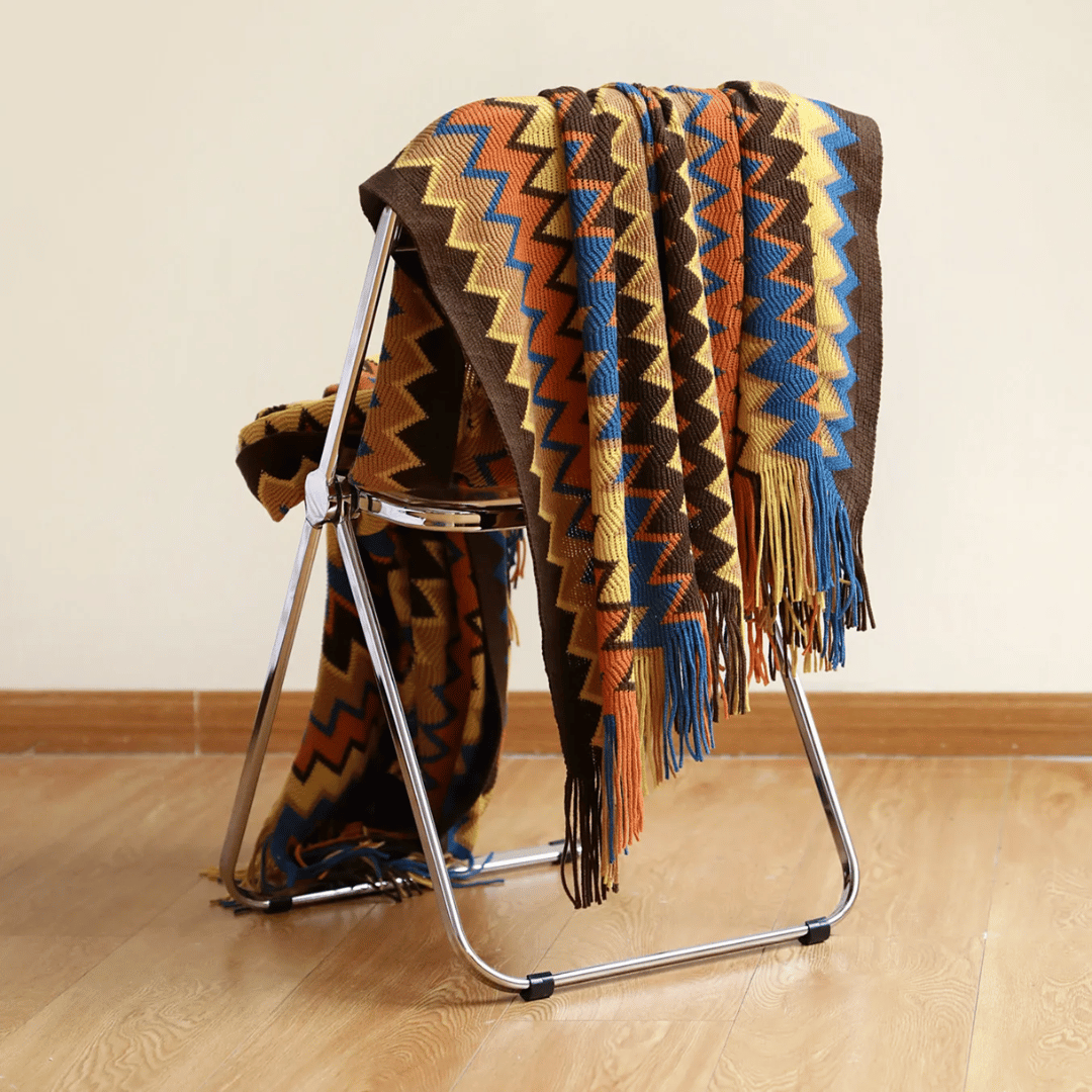 Marbella™ Boho Tassel Throw Blanket