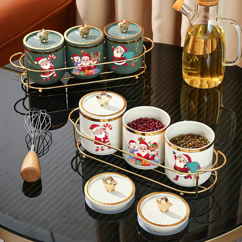 Festive Canister Set