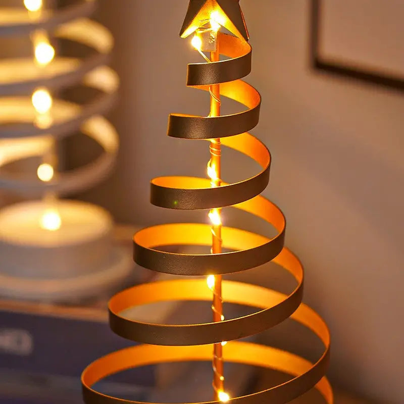 Spiral Christmas Tree LED Light