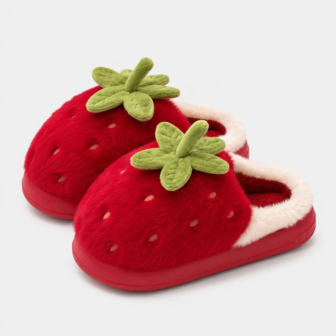 BerryStep™ Comfortable Strawberry Slippers