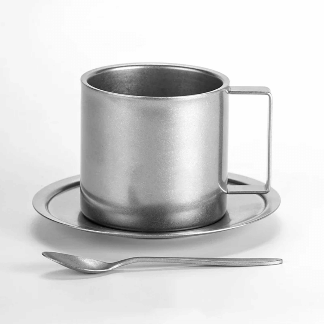 The Rustler Retro Steel Cup