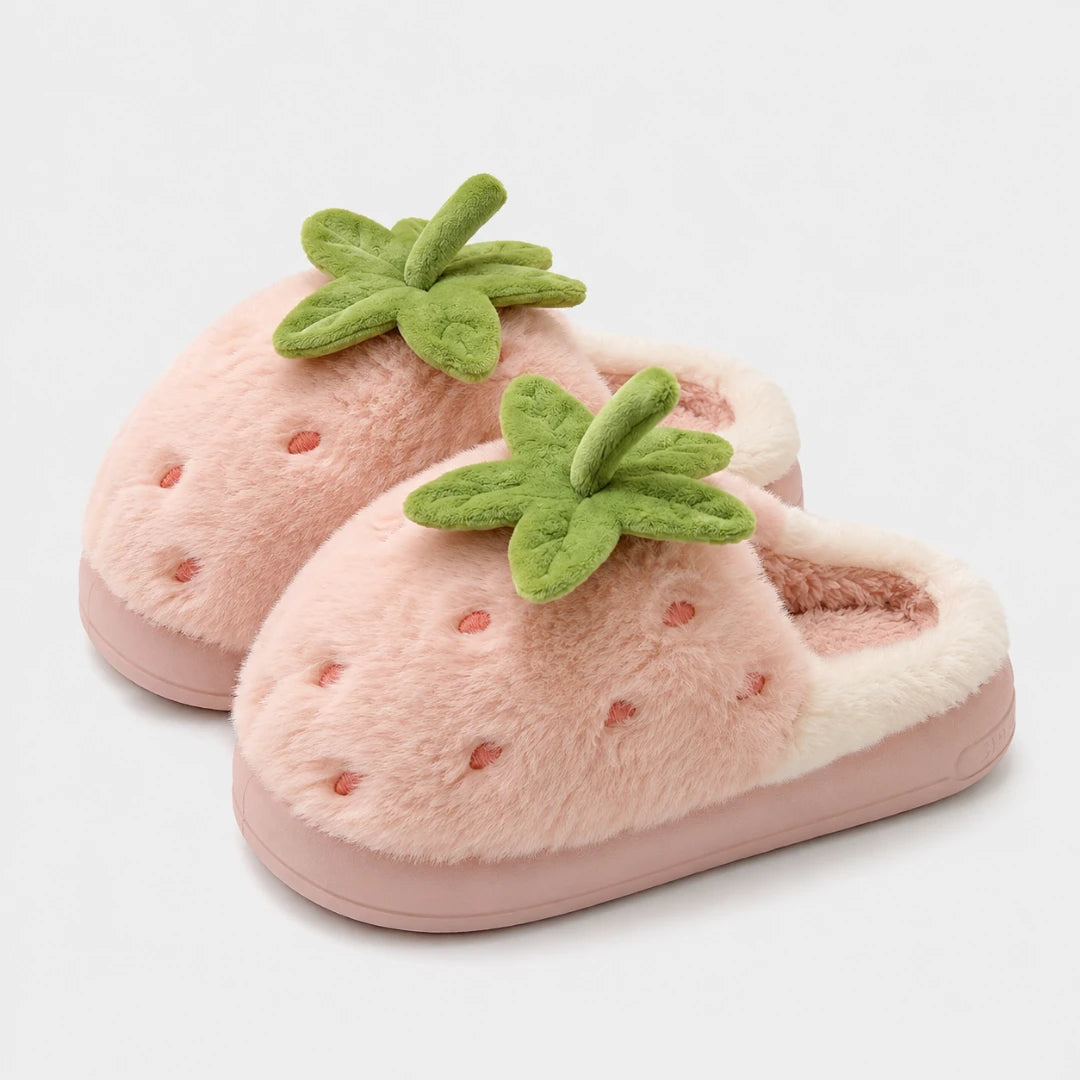 BerryStep™ Comfortable Strawberry Slippers