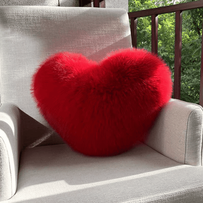 Cuddle Heart Plush Throw Pillow
