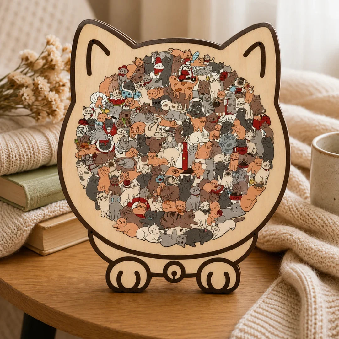 Pieceful Paws™ Wooden Puzzle