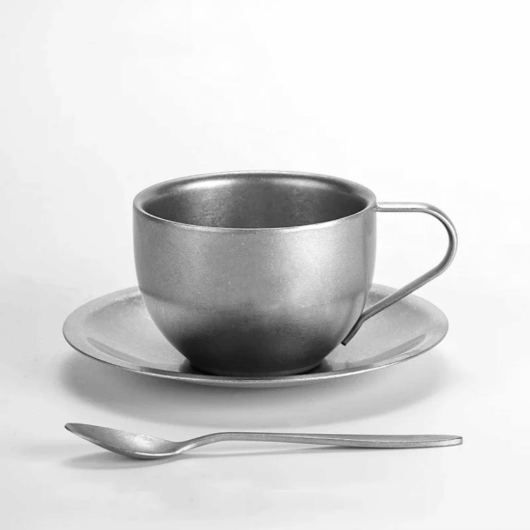 The Rustler Retro Steel Cup
