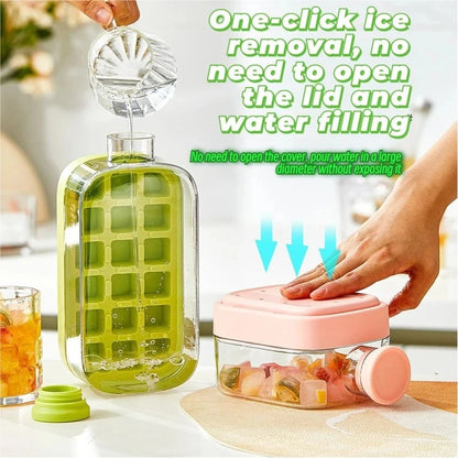 IceDrop – 2-in-1 Ice Cube Tray & Drinking Bottle