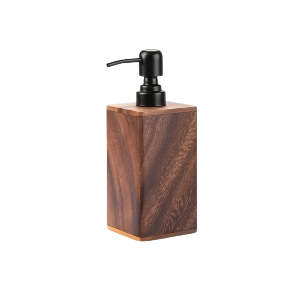 Rustic Wood Soap & Lotion Dispenser