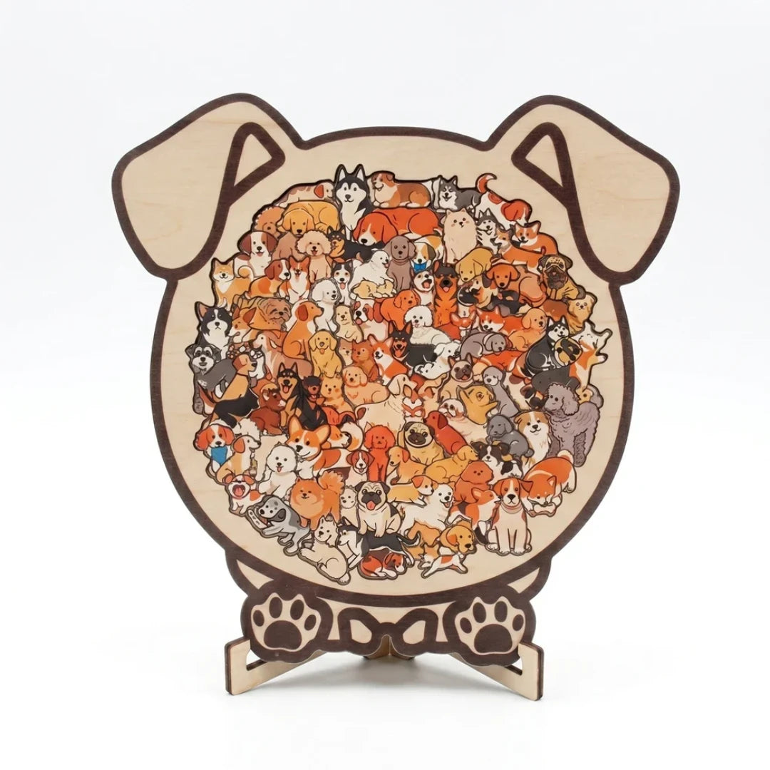 Pieceful Paws™ Wooden Puzzle
