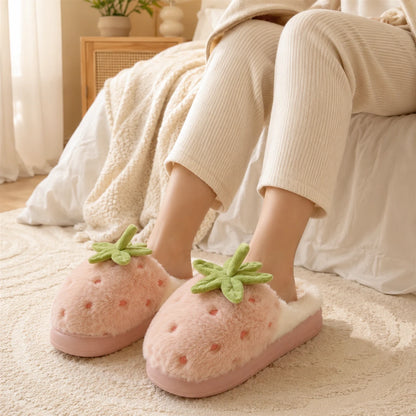 BerryStep™ Comfortable Strawberry Slippers