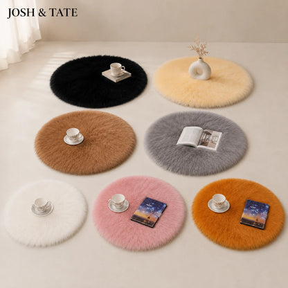 SoftRound™ Faux Fur Accent Rug