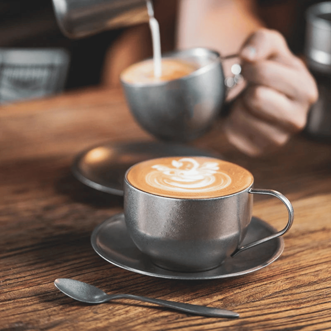 The Rustler Retro Steel Cup