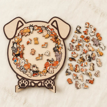 Pieceful Paws™ Wooden Puzzle
