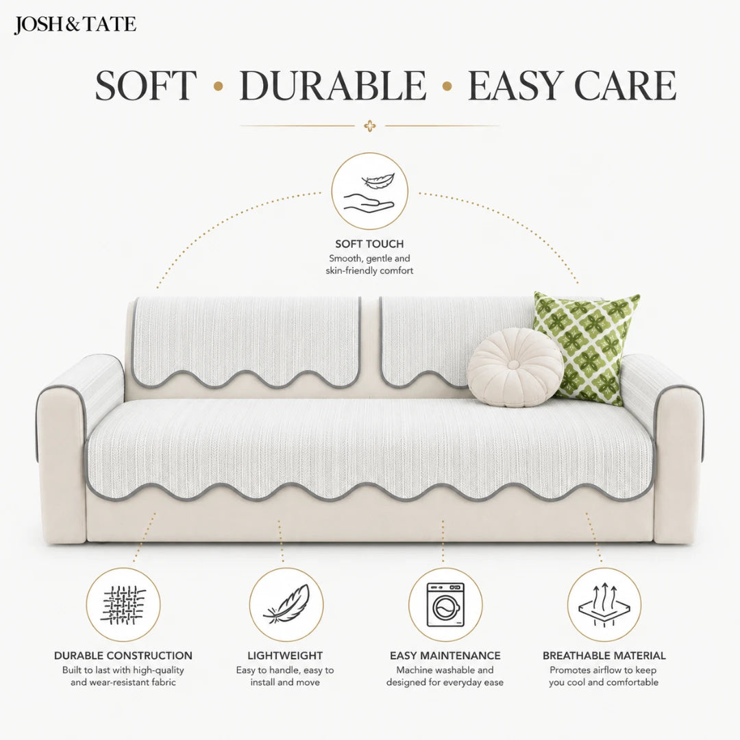 CoolWave™ Ice Silk Sofa Cover