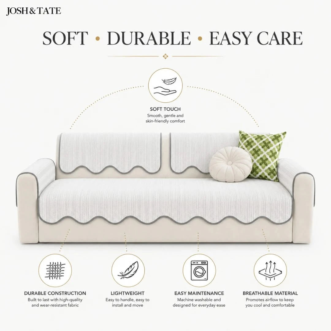 CoolWave™ Ice Silk Sofa Cover