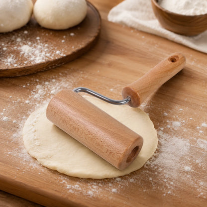 RollMate™ Wooden Dough Roller