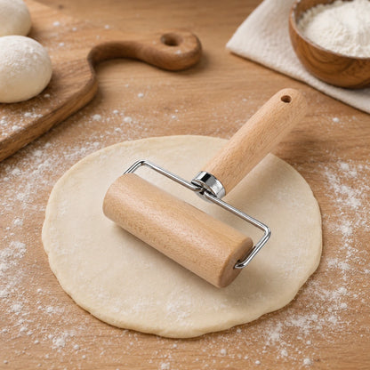 RollMate™ Wooden Dough Roller