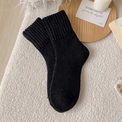 Celeste Knitted Cashmere Socks - 5 Pairs
