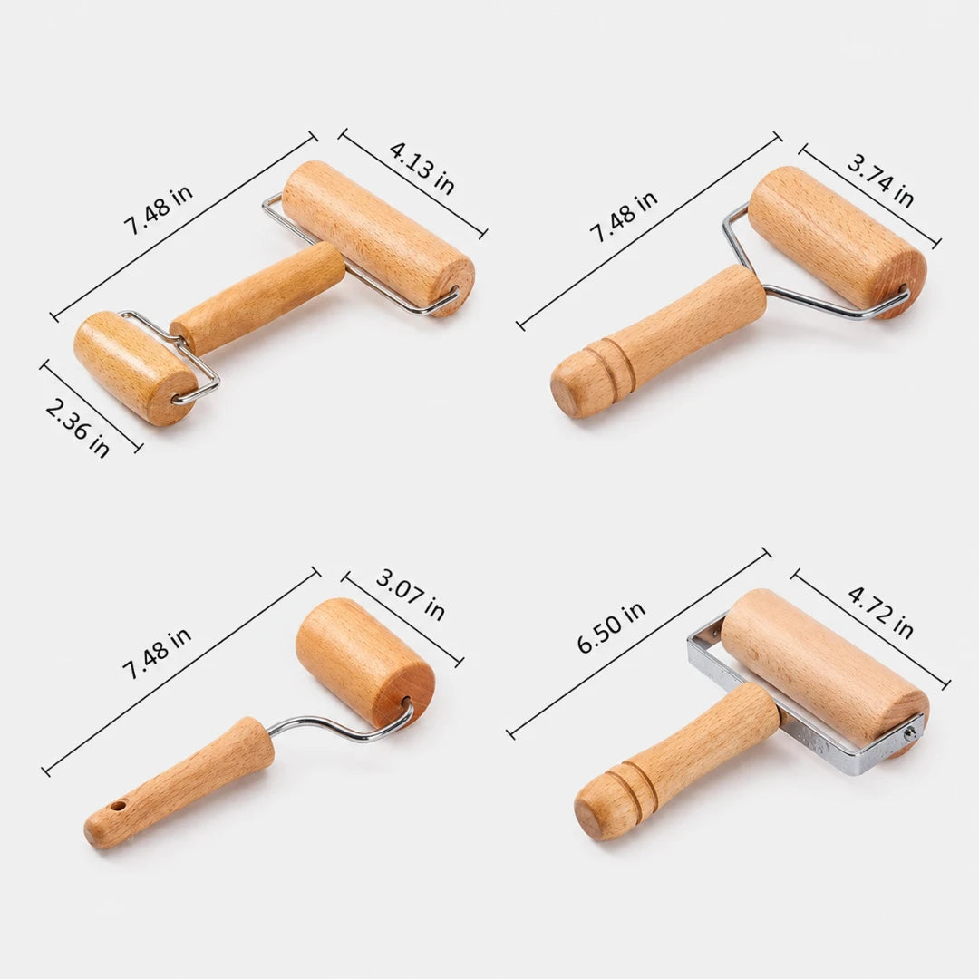 RollMate™ Wooden Dough Roller