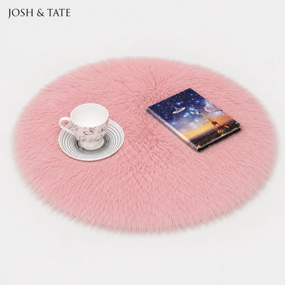 SoftRound™ Faux Fur Accent Rug