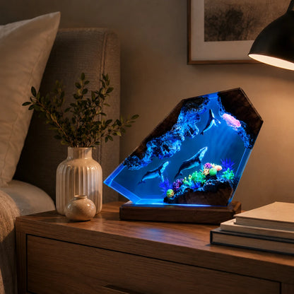 AbyssPrism™ Resin Ocean Lamp