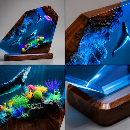 AbyssPrism™ Resin Ocean Lamp