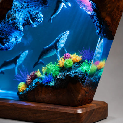 AbyssPrism™ Resin Ocean Lamp
