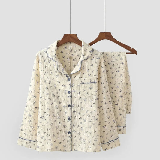 AirLoom™ Muslin Cotton Pajama Set