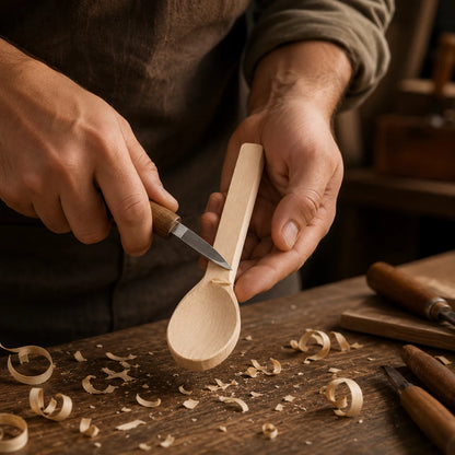 ArtisanBlank™ Ready-to-Carve Spoon