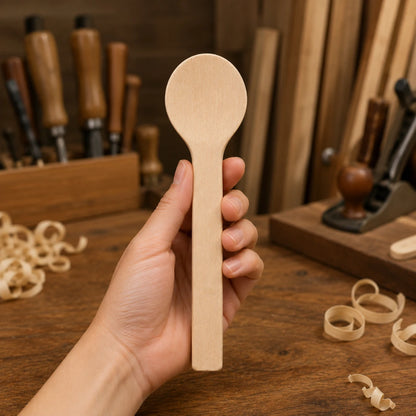 ArtisanBlank™ Ready-to-Carve Spoon